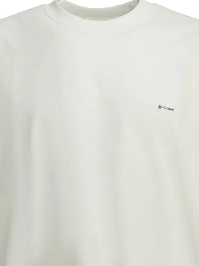 Goldwin Logo-print T-shirt In White