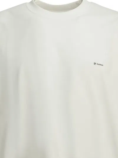 Goldwin Logo-print T-shirt In White