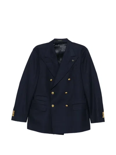 Gabriele Pasini Tailored Wide Lapels Double-breasted Blazer In Blue