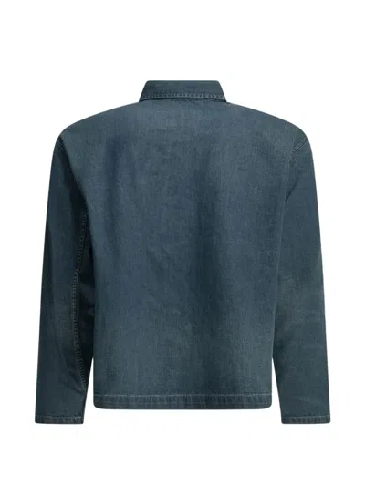 Levi's Button-up Chest-pocket Overshirt In Blue