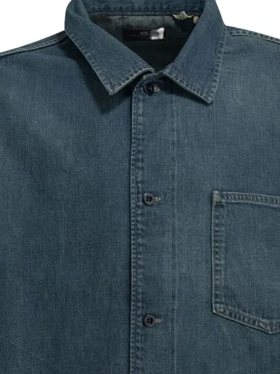 Levi's Button-up Chest-pocket Overshirt In Blue