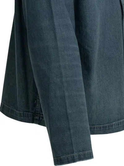 Levi's Button-up Chest-pocket Overshirt In Blue
