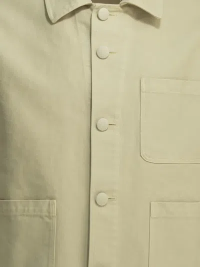 Auralee Patch-pocket Coats In Neutral