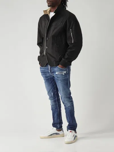 Dsquared2 Jacket Men  In Black
