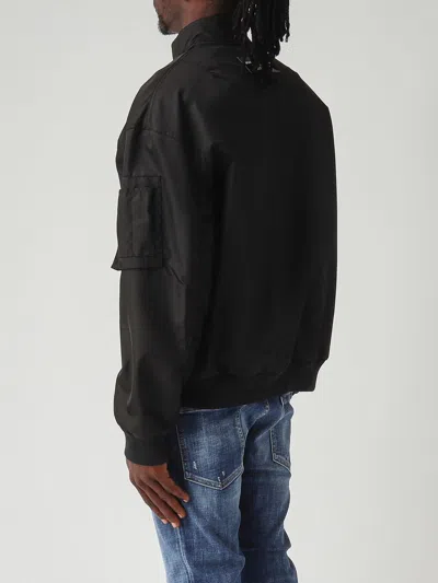 Dsquared2 Jacket Men  In Black