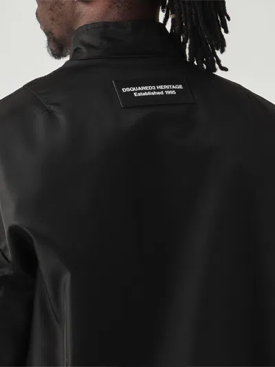 Dsquared2 Jacket Men  In Black
