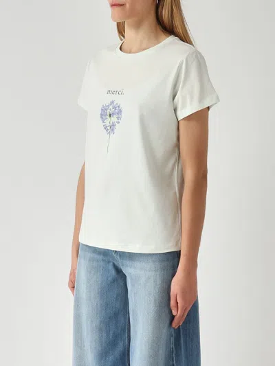 Twinset Print Regular T-shirt In White
