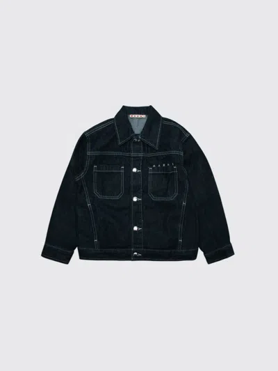 Marni Long-sleeve Buttoned Jacket In Black