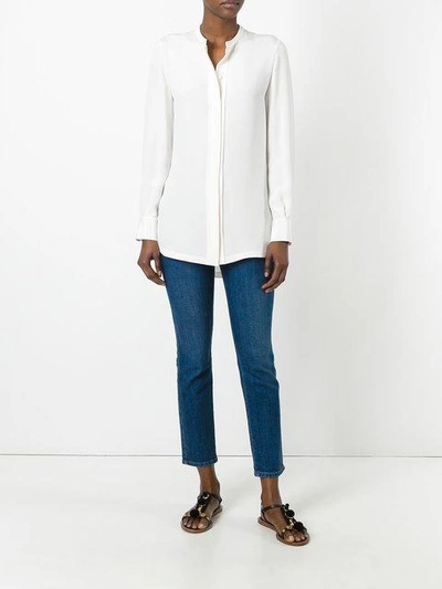 Shop Loro Piana Arielle Shirt - White