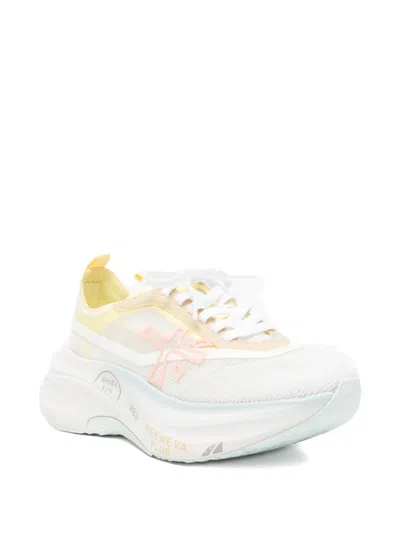 Premiata 힐 8272 로고 패치 스니커즈 In Multi