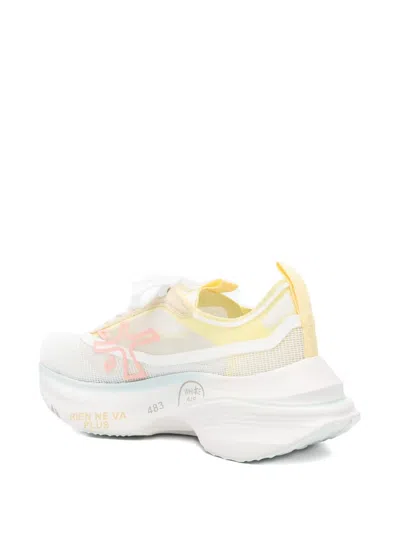 Premiata 힐 8272 로고 패치 스니커즈 In Multi
