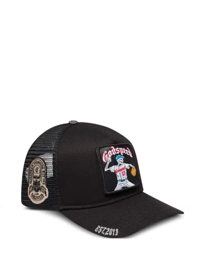 Godspeed Interchangeable Patch Trucker Baseball Cap In Pink