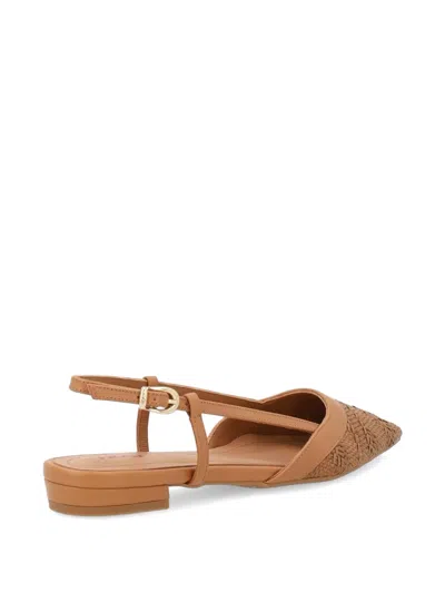 Frau Herringbone-effect Pumps In Brown
