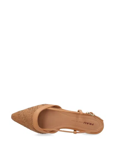 Frau Herringbone-effect Pumps In Brown