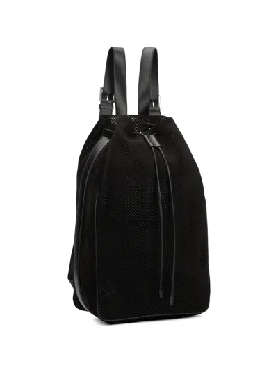 Tom Ford Perforated Backpack In Black