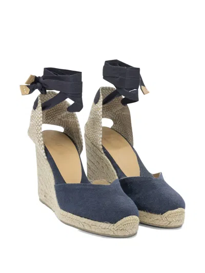 Castaã±er Chiara Wedge Espadrilles In Multi