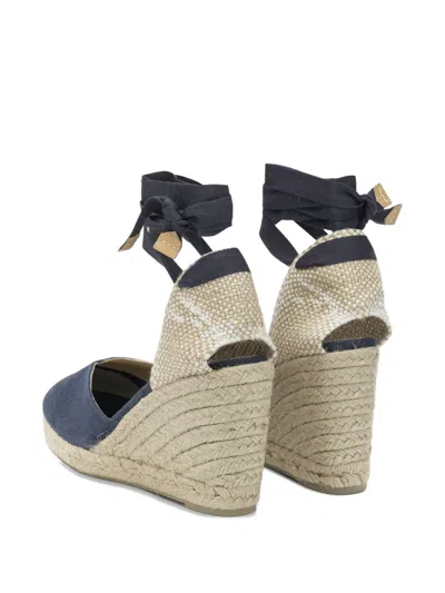 Castaã±er Chiara Wedge Espadrilles In Multi