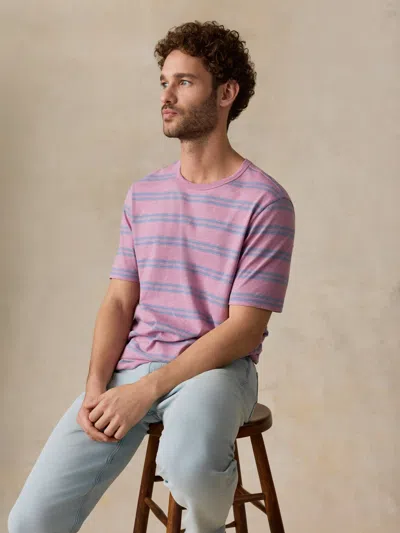 Faherty Sunwashed Regenerative T-shirt In Multi