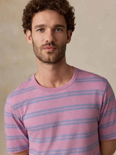 Faherty Sunwashed Regenerative T-shirt In Multi