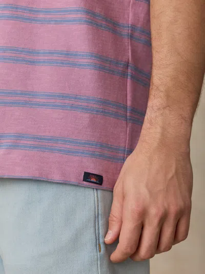 Faherty Sunwashed Regenerative T-shirt In Multi
