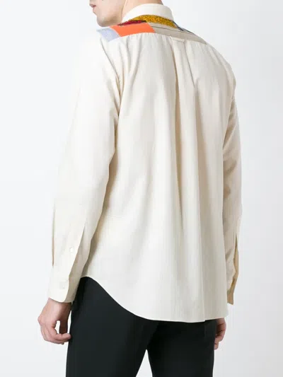 Junya Watanabe Patchwork Shirt In White