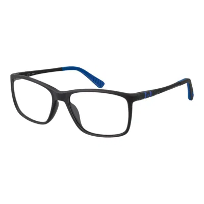 Fila Gray Aluminum Glasses Men's (frames) In Black