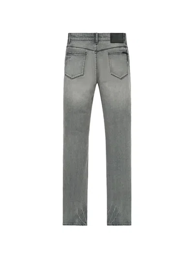 Rta Exodus Bryant Side Cross Skinny Jeans In Gray