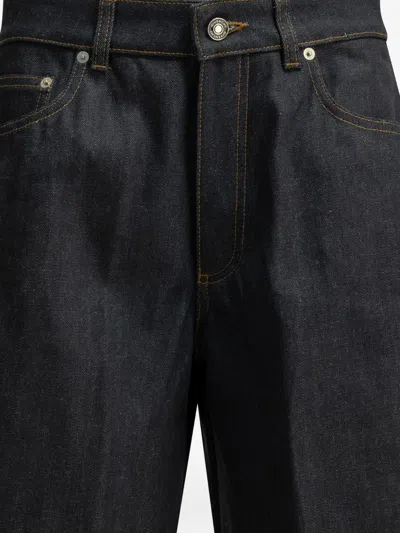 Givenchy Turn-up Cuff Jeans In Blue