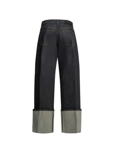 Givenchy Turn-up Cuff Jeans In Blue