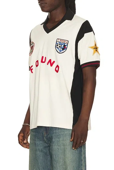 Found Embroidered-patch Panelled T-shirt In Gray