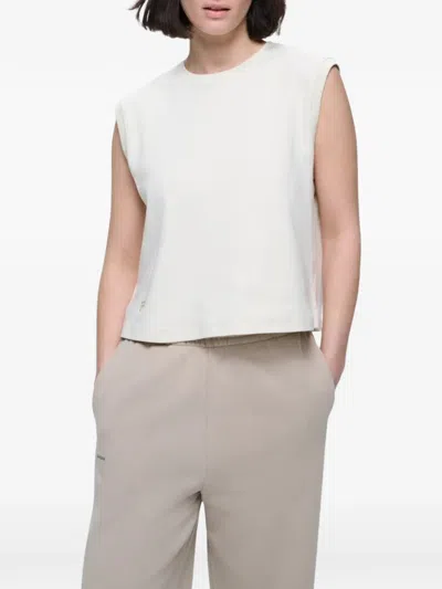 Pangaia Sleeveless Top In White