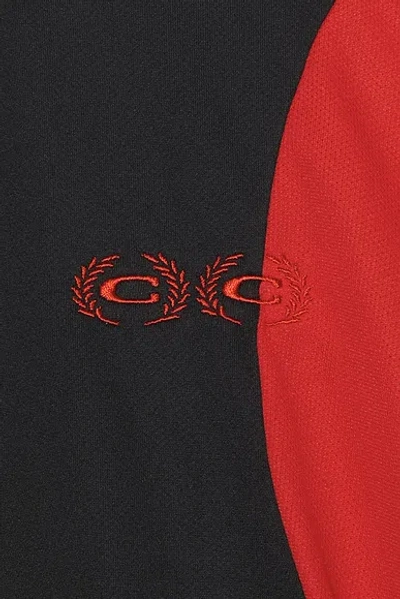 Commission Pulled Soccer Tee In Black