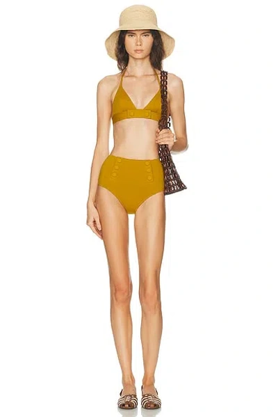 Eres Flaneuse Bikini Bottom In Orange