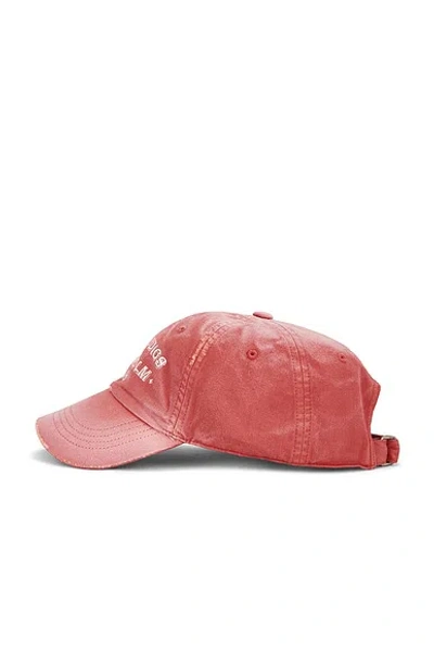 Acne Studios Cuddy Sunkissed Cap In Orange