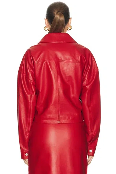 Ezr Crossover Jacket In Red