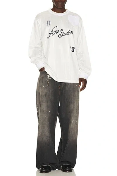 Acne Studios Erwin Sport Tee In White