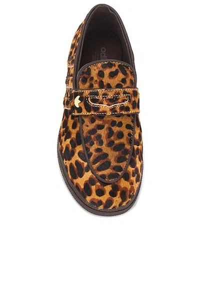 Adidas Originals Handball Spezial Loafers Magic In Animal Print