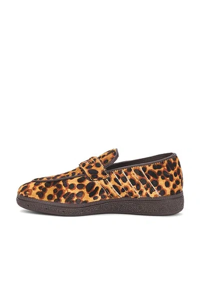 Adidas Originals Handball Spezial Loafers Magic In Animal Print