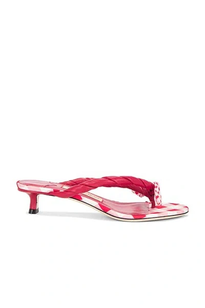 Jimmy Choo Simple Flip-flops In Red