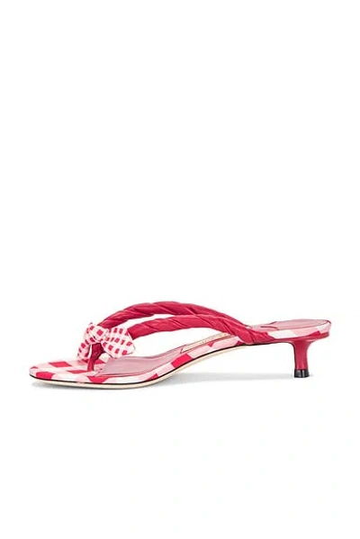 Jimmy Choo Simple Flip-flops In Red
