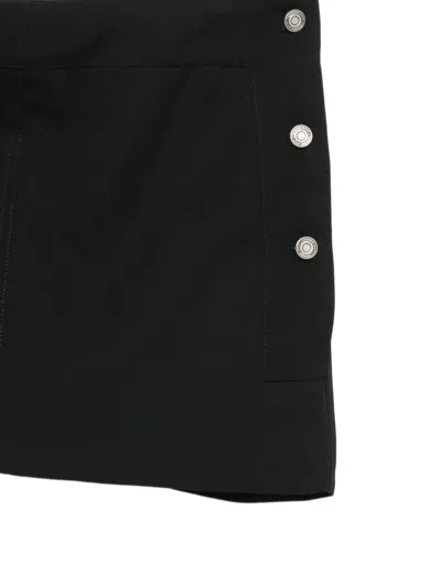 Juunj Buttoned Panelled Skort In Black