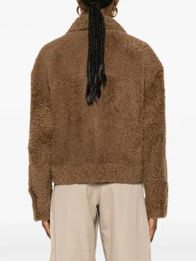 Brunello Cucinelli Button-up Jacket In Brown