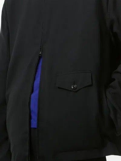 Our Legacy Evolved Jacket In Merino Wool Voile In Eclipse Black In Black