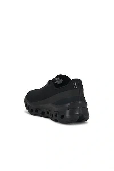 On Cloudmster 2 Rubber-trimmed Mesh Running Sneakers In Black