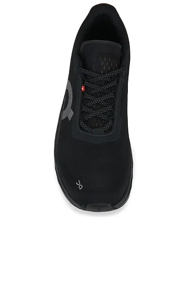 On Cloudmster 2 Rubber-trimmed Mesh Running Sneakers In Black