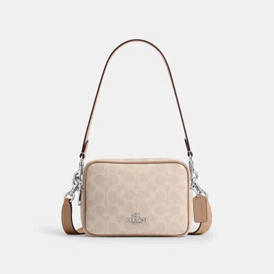 Coach Outlet Carey Crossbody Bag In Signature Canvas In Multi