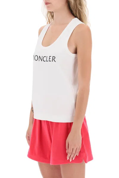 Moncler Logo Vest In White