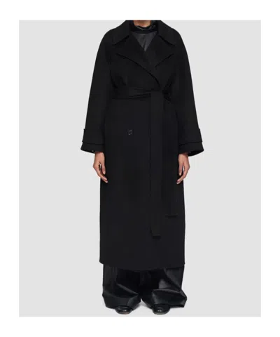 Joseph Long-sleeved Coat In Black