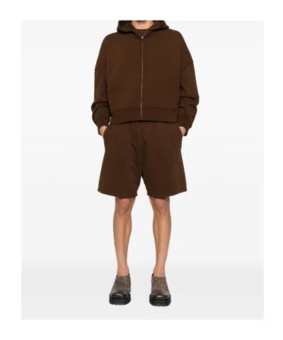 Entire Studios Zip Sweatshirt  In Brown