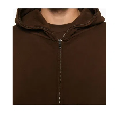 Entire Studios Zip Sweatshirt  In Brown